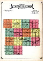 Topographical Map, Grundy County 1924